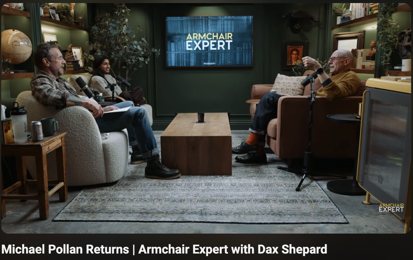 Michael Pollan Returns